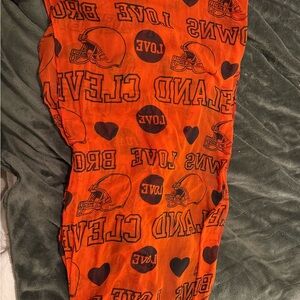 Orange Cleveland Browns Scarf